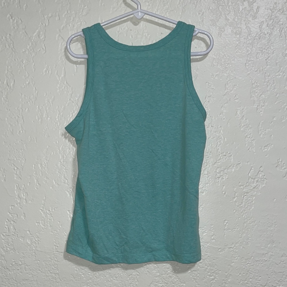 Old Navy Kids Teal Green Tank Top with Popsicle Graphic - Picture 5 of 6